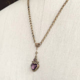 Early 20th c. Gilt Brass Necklace