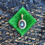 c. 1880s Pietra Dura Locket
