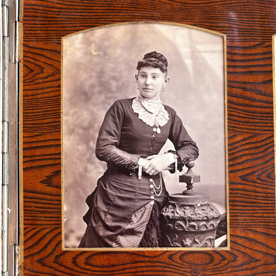 c. 1880s-1890s Victorian Photo Album