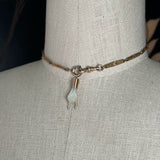 19th c. Mano Cornuto Mother of Pearl Pendant