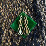 Victorian Snake Earrings