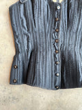 c. 1890s-1900s Black Health Corset