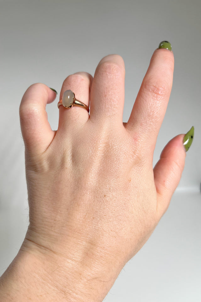 Turn of the Century 10k Gold Moonstone Ring