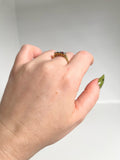 Early 20th c. 14k Gold Ruby Diamond Ring