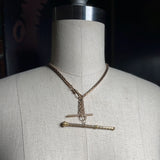19th c. 14k Gold Rauch & Co. Pencil Pendant
