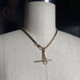 c. 1890s - 1900s Heavy Gold Filled Watch Chain