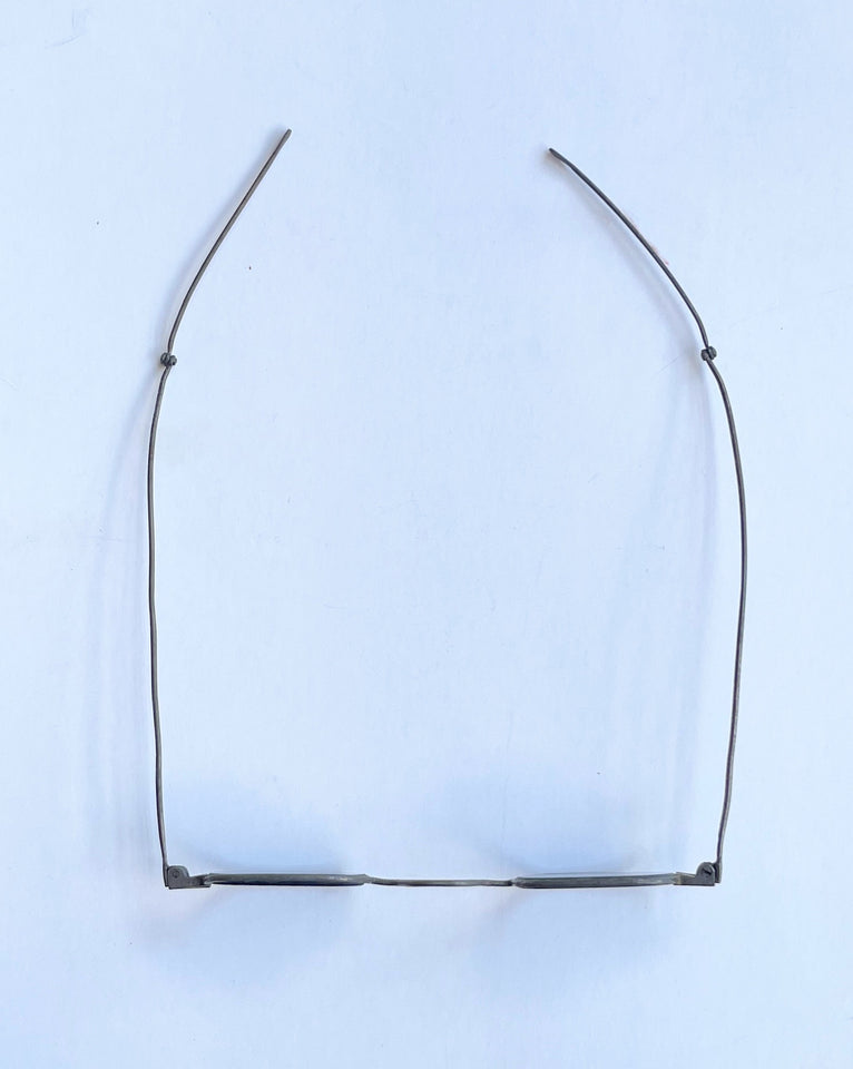 19th c. Blue Tinted Eyeglasses