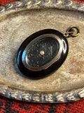 c. 1870s Seed Pearl Cross Mourning Locket