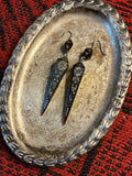 Victorian Piqué Earrings