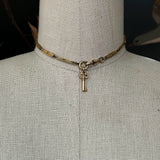 Late 19th c. Key Charm Pendant