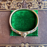 c. 1900s Gold Filled Lion Bracelet