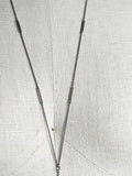 c. 1910s-1920s Sterling Silver Lorgnette + Chain