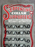 1910s Deadstock Serpentine Collar Supporters