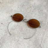 Late 19th c. Amber Tinted Glasses