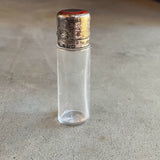 1898 Sterling Silver Guilloche Enamel Perfume Bottle