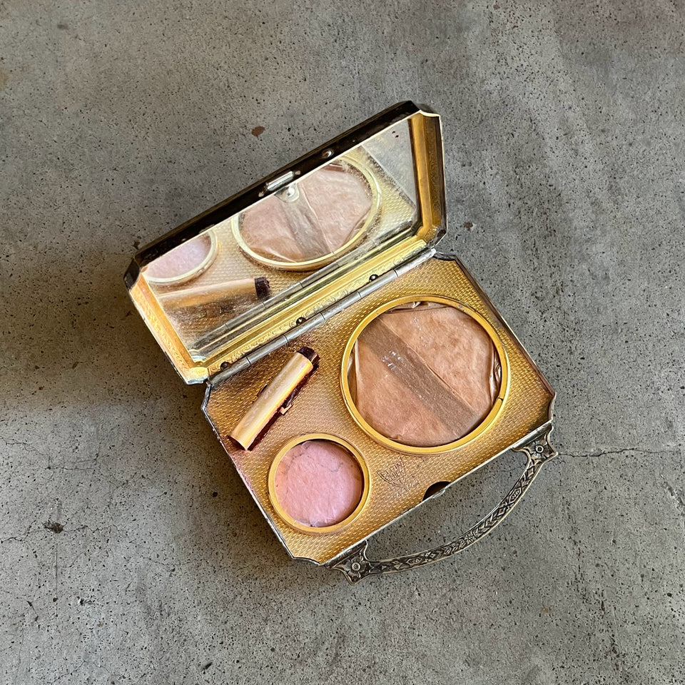c. 1920s-1930s Deadstock Makeup Compact
