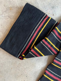 Late 19th-Early 20th c. Striped Cotton Stockings
