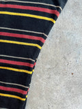 Late 19th-Early 20th c. Striped Cotton Stockings