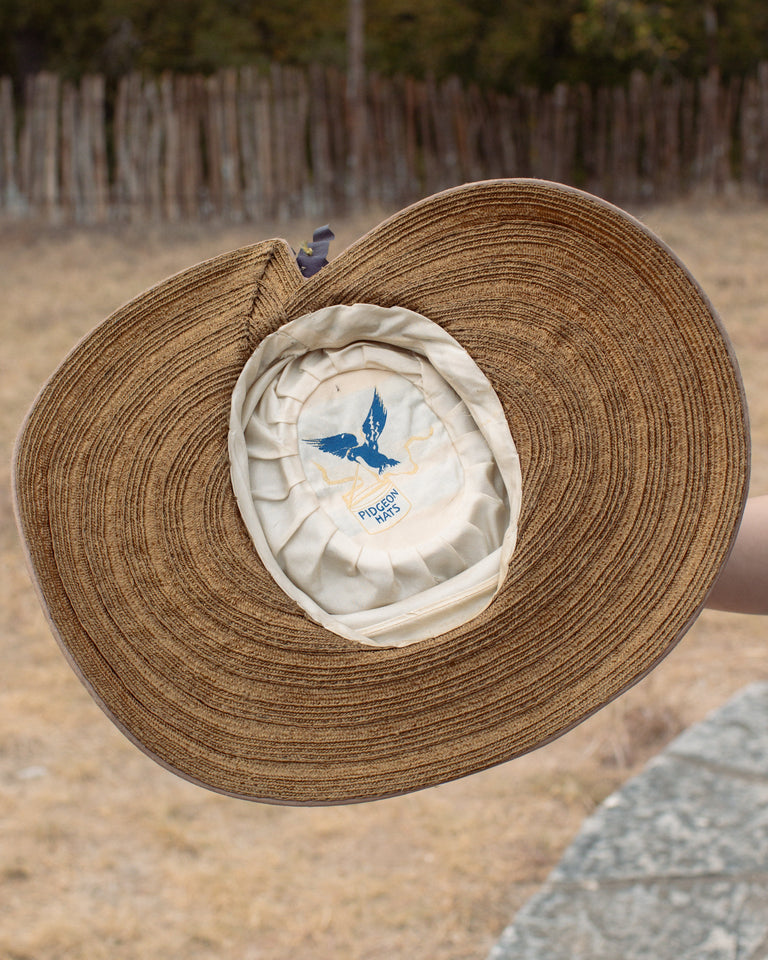 Autumnal Edwardian Hat