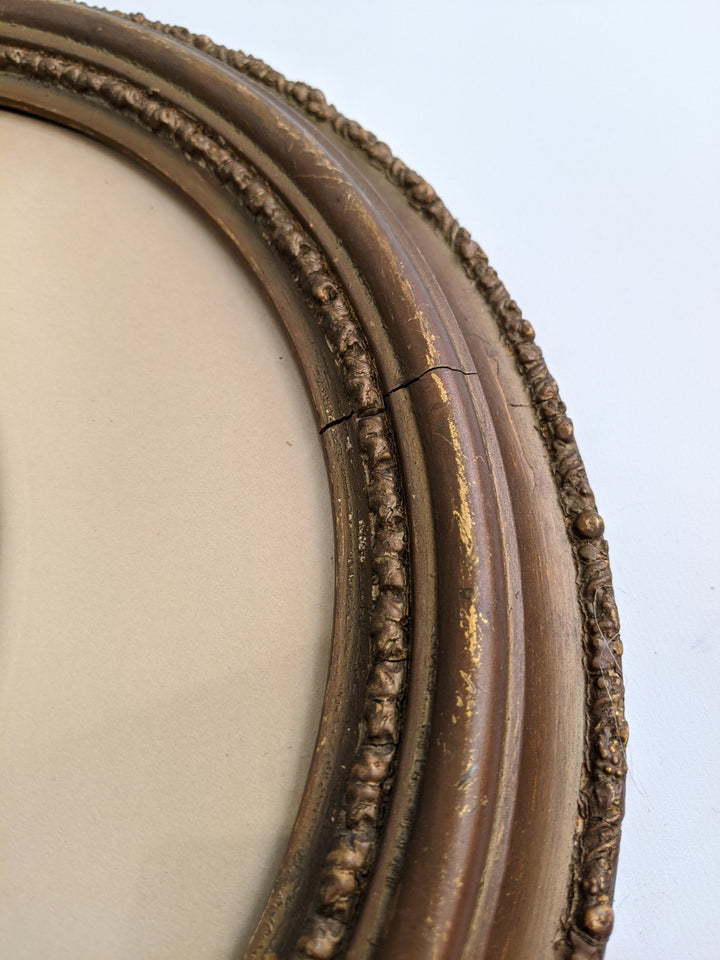 Antique Ornate Framed Photograph of a Lady