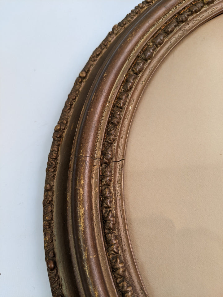 Antique Ornate Framed Photograph of a Lady