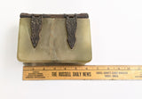 Vintage Green Onyx Stone Book Box
