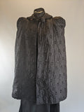 Vintage Victorian Style Quilted Cape