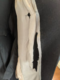 1920s Corduroy Cape with Curly Wool Collar