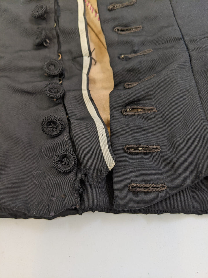 Victorian Black Bodice | XS-Small