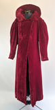 1930s Red Velvet Opera Coat | XS - Small