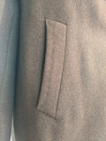 1940s Chocolate Brown Wool Coat