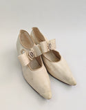 Late Victorian Pointed Toe Wedding Shoes