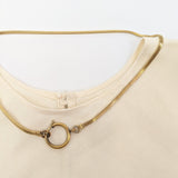 1940s Gold Filled Snake Chain with Large Clasp/Clip