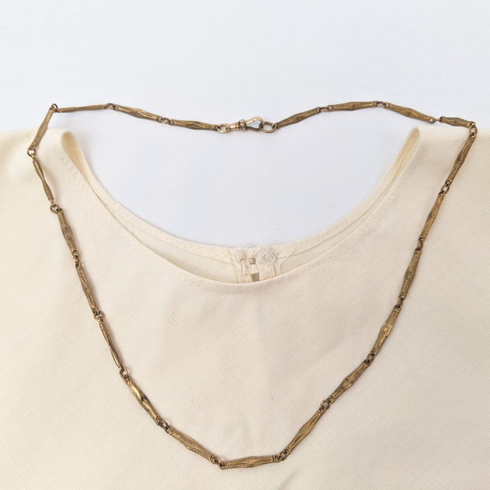 Antique Gold Filled Watch Chain or Necklace