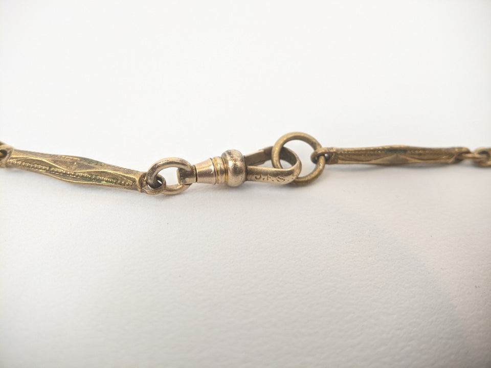 Antique Gold Filled Watch Chain or Necklace