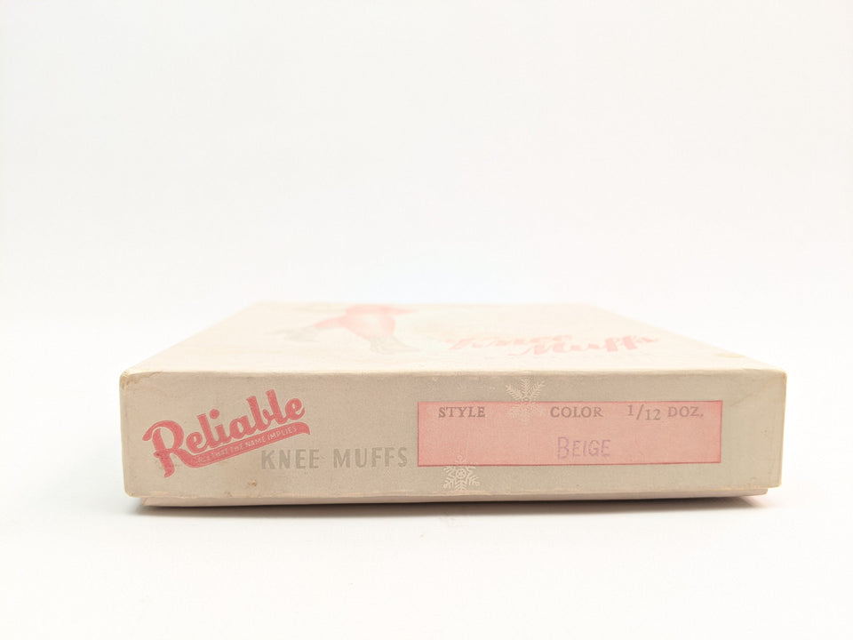 1940s Knee Muffs in Original Box