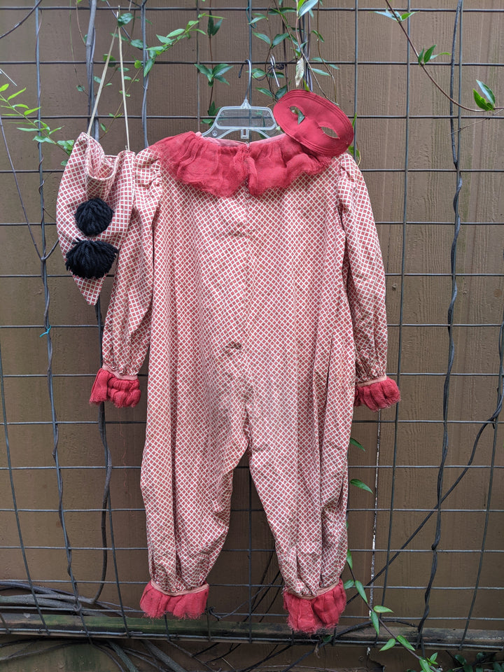 1920s-1930s Child's Clown Costume