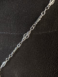 Art Deco Camphor Glass Necklace