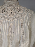 1900s Lace Blouse For Study / Display