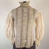 Edwardian White Lace Blouse | Study / Display