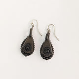 Victorian Vulcanite Earrings