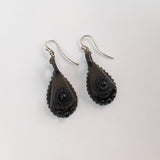 Victorian Vulcanite Earrings