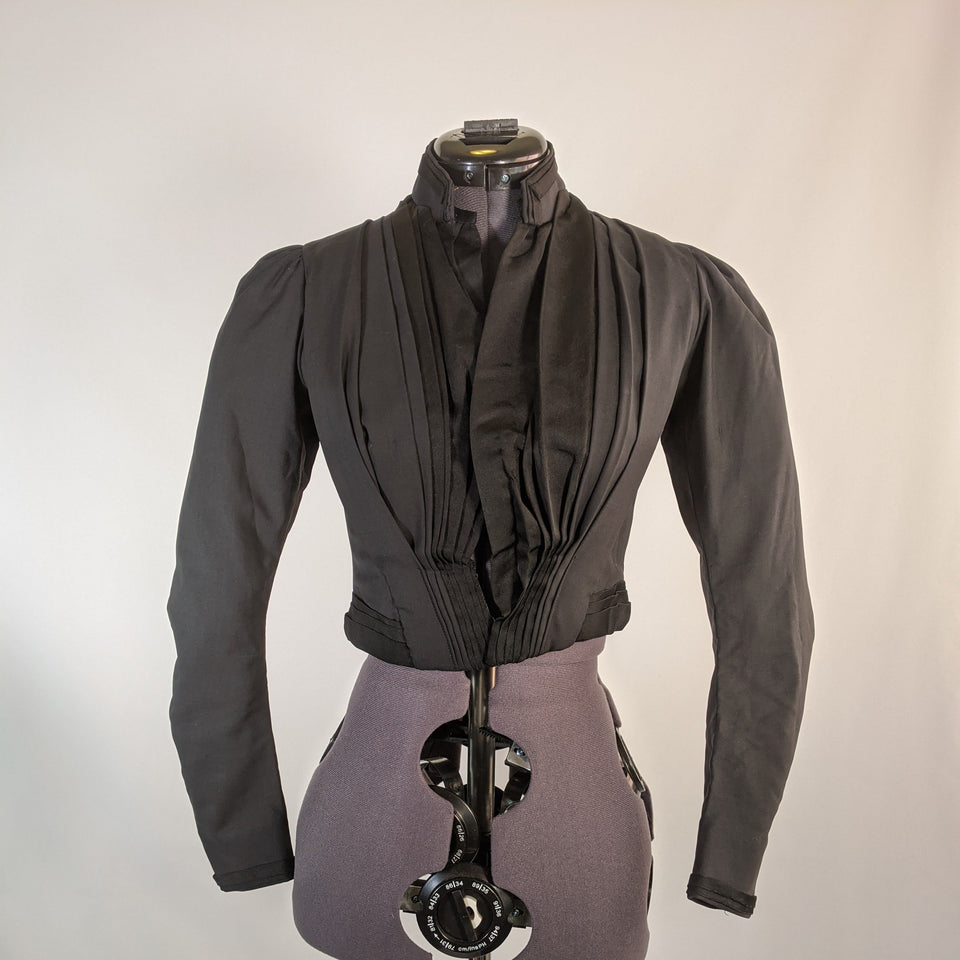 1900s Black Bodice | XS