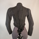 1900s Black Bodice | XS