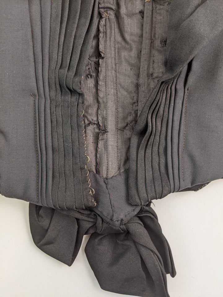 1900s Black Bodice | XS