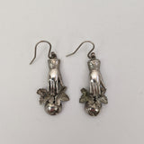 Victorian Revival Hand Earrings