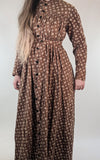 1880s Calico Wrapper