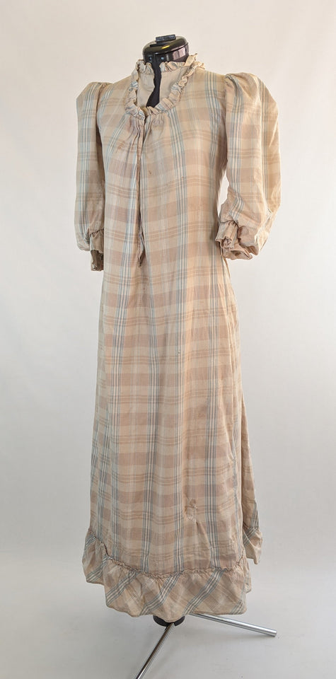 1890s Wrapper House Dress