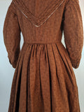 1850s-1860s Wool Dress