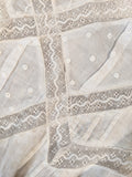 Edwardian Cotton + Lace Dress